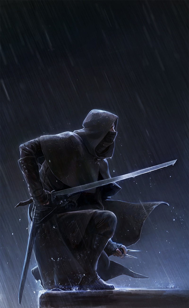Illustration for article titled What Dishonored's Corvo Looked Like Before He Got That Fancy Mask
